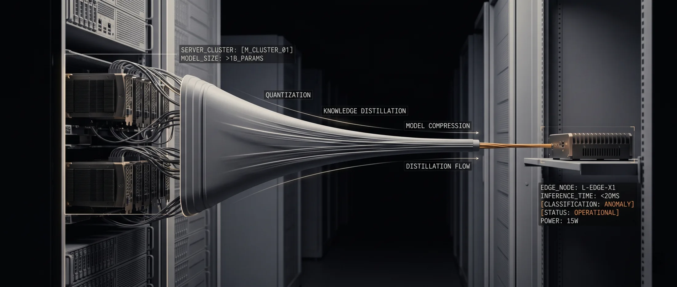 From a state-of-the-art vision model compiled down to an on-prem edge box